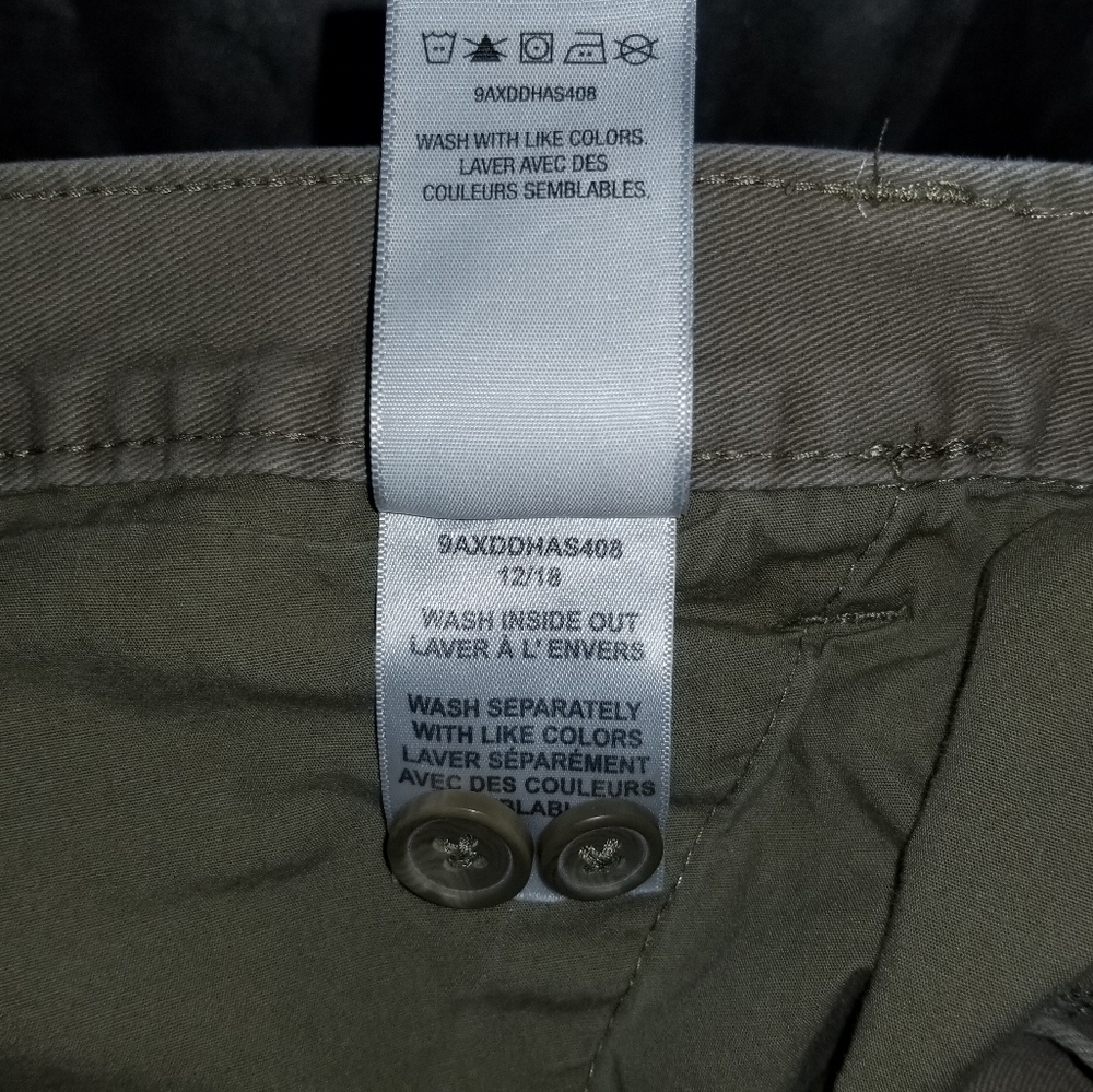 Denver Hayes Mens Cargo Straight Leg Chinos Beige Label Reads Size 36x30* - Picture 15 of 16